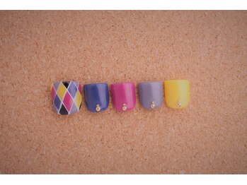 ネイルサロン ブランロール 白金店(Nail Salon Blanl'or)/FOOT ステンドグラス
