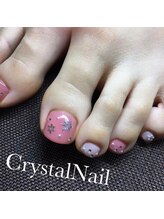 クリスタルネイル ボンベルタ橘店(CRYSTAL NAIL)/結晶フットネイル
