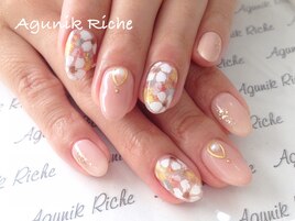 【フラワーネイル】