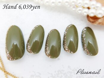 プラスネイル 銀座中央通り店(PLUS NAIL)/【616】定額6,039円シンプル