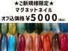 ★ご新規様限定★6月中迄♪マグネットネイル45分☆オフ無料☆¥7700→¥5000