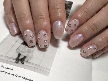デューネイルスタジオ(dew nail studio)/ホログラム お花