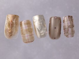 ニュアンスチェックホロ￥8480