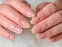 グロスネイル(gloss nail)/ジェルアート／ビジュー