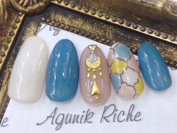 アグニークリッシェ(Agunik Riche)/【エスニックネイル】