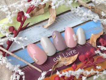 エストリブレ(estLivre)/マルチカラー＆パール