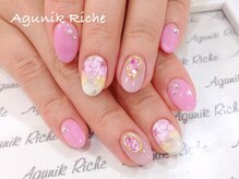 アグニークリッシェ(Agunik Riche)/【フラワーネイル】
