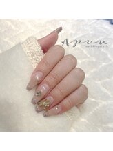アピュ(APUU)/ラメフレンチネイル☆