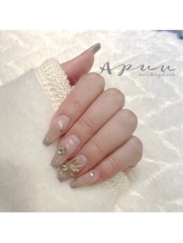 アピュ(APUU)/ラメフレンチネイル☆