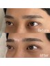 【メンズ限定】眉毛ワックス脱毛＋まつ毛パーマ¥9000☆第一印象向上クーポン