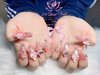 79リナネイル 心斎橋店(79LINA NAIL)/長さ出し/持ち込みOK/アート10本