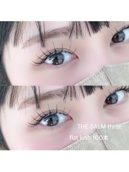 ザ バーム 柏店(THE BALM)/【マツエク】フラットラッシュ