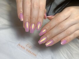 ミラーオーロラネイル