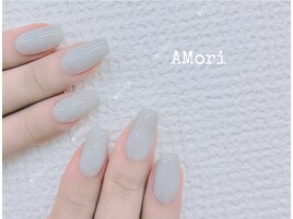 クリア水色ワンカラー