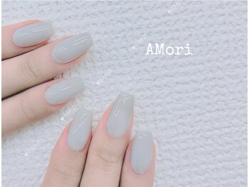 クリア水色ワンカラー