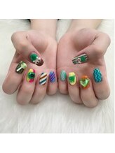 プリュム(Plume)/3D/推しネイル/キャラクター