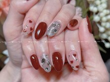 リュクス(LUXE)/バレンタインネイル