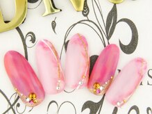 ネイルサロン ディーバ ギンザ(Nail salon Diva GINZA)/オータムピンク¥9500