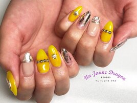 クリア☆イエローネイル