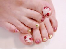ラルネイル 大宮(Lull. nail)/＊ガーリーハート＊FOOT＊