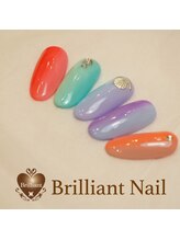 ブリリアント/【new】パステルカラーネイル♪