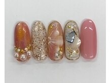 ディーネイル 四条烏丸(D-nail)/2021春デザインコンテスト2位！