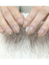 リンネ(LinNe)/會田担当/グラデーションネイル