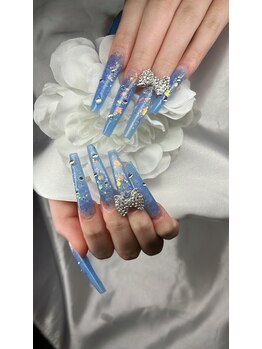 クロスネイル 渋谷店(CROSS nail)/透け感綺麗系スカルプ