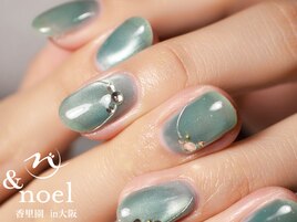 シルバー×ターコイズデザイン