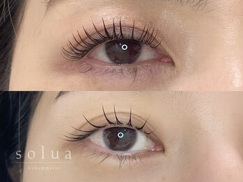 ソルア 上本町(solua)の写真/【駅近/完全個室サロン】丁寧なカウンセリングと施術で自まつ毛を見極めるのでデザイン・キープ力が◎