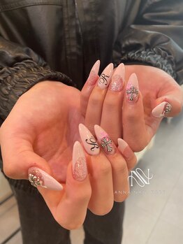 アンナネイル(ANNA Nail)/マグネットフレンチ