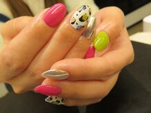 トゥデイム(TODAY'm)/ネオンとミラーとヒョウ柄