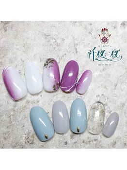 上品縦グラデ☆ホイル