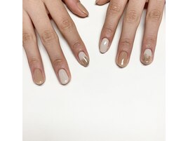塗りかけネイル