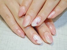ラルネイル 大宮(Lull. nail)/＊手描きフラワー＊グラデ＊