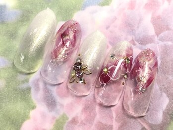 ネイルサロン マハロ(Nail salon MaHaLo)/新規付替オフ込☆ハンド¥7950