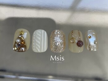 クリスマスネイル