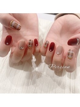 ペルシャ 坂戸駅前店(Persian)/チェックネイル