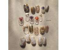 シルニー リム(Silny rim)/アシンメトリーニュアンスネイル