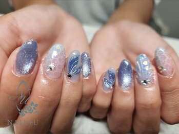 ネイルプラスユウ(NAIL+U)/人魚の鱗としっぽ