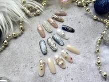 ネイルアイラッシュサロン ジョアアンジェ 難波店(joie ange)/クリスマスネイル