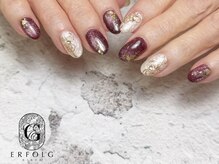 エアフォルク 銀座(ERFOLG)/お正月におすすめ！水引ネイル◎