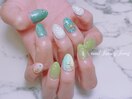 夏ネイル　アートし放題