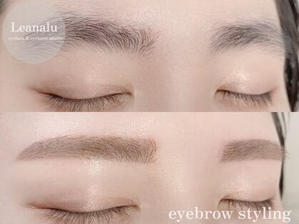 eyelash&eyebrow studio Leanalu 立川店 フラットラッシュ・まつげパーマ・アイブロウの写真