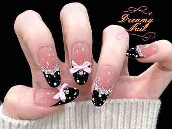 ドリーミー ネイル 上野(Dreamy Nail)の写真/綺麗目から個性派まで!人気のワンホンネイルやガラスフレンチもお任せ!イベントに合わせて華やかな指先に♪