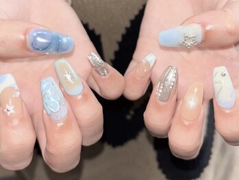 アイネイルズ 横浜EAST店(I-nails)/y2kチークネイル