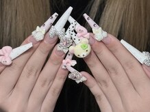 ベルネイル 池袋(Belle Nail)/ロングゴテゴテ