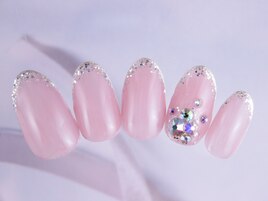 ラメフレンチネイル★