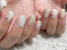 アイネイルズ 渋谷店(I nails)/【Sumika.t】ガーリーニュアンス