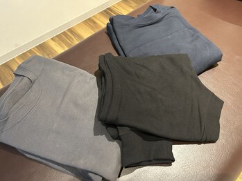 しろくま鍼灸整骨 整体院 上石神井院/着替えもご用意あります!